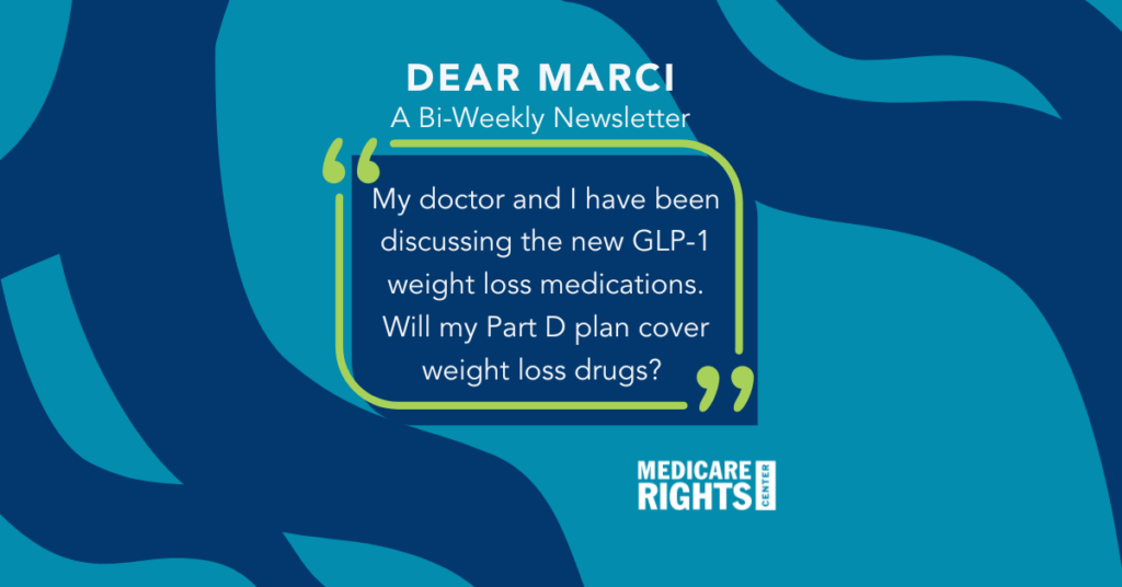 Does Medicare cover GLP-1 weight loss medication?